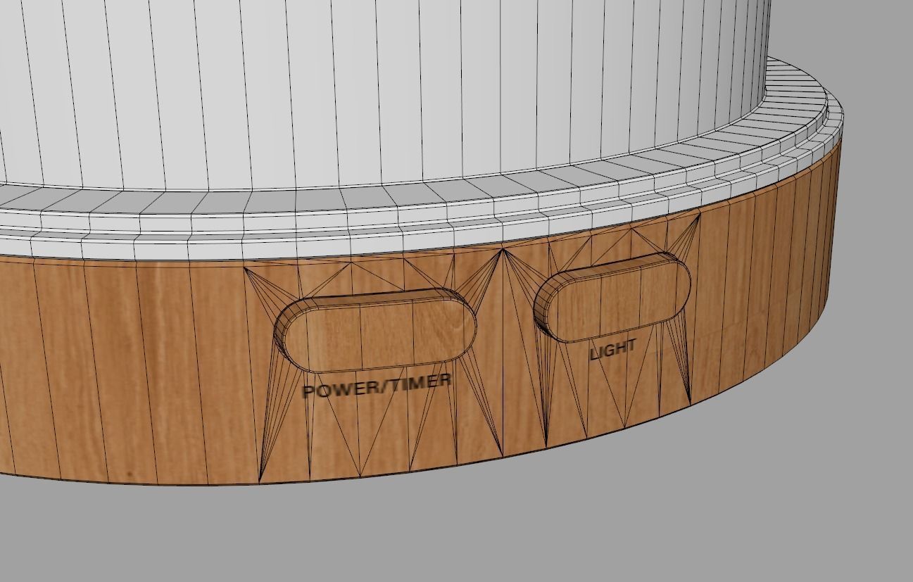 Aroma Essential Oil Diffuser 3D model_15