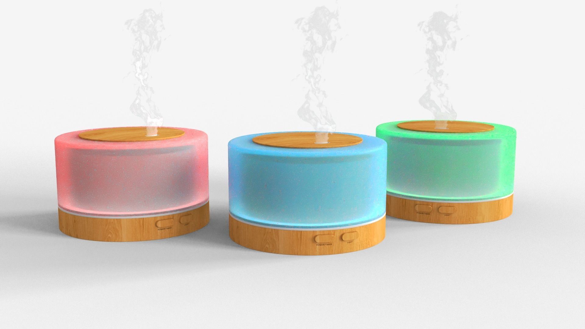 Aroma Essential Oil Diffuser 3D model_1