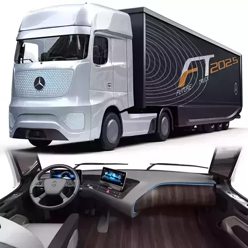 Mercedes benz future truck 2025