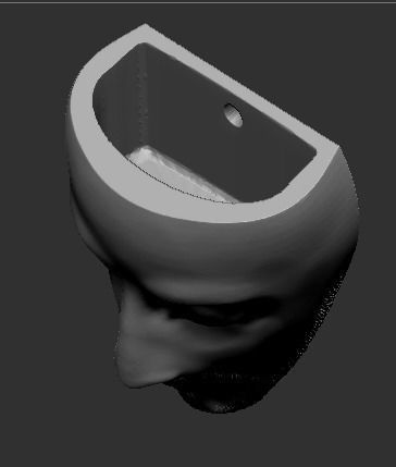 SET OF 3 VESSELS FOR PLANT DECORATION 3D print model_2