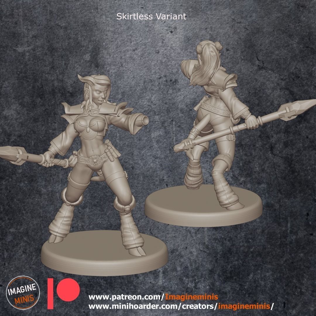 Lady Audra - Mage Trainer 3D print model_4