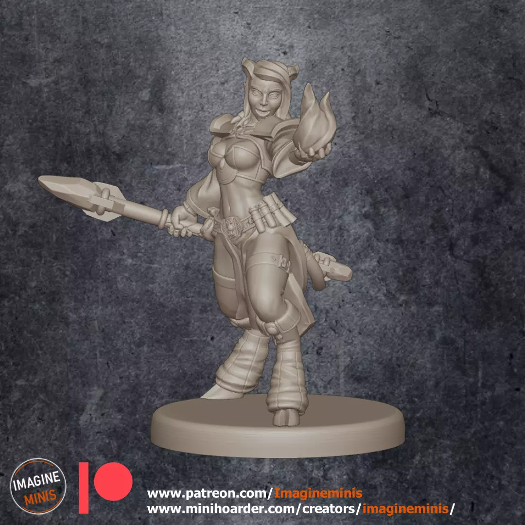 Lady Audra - Mage Trainer 3D print model_0