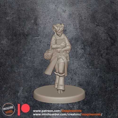 Kaila - Mage Apprentice 3D print model