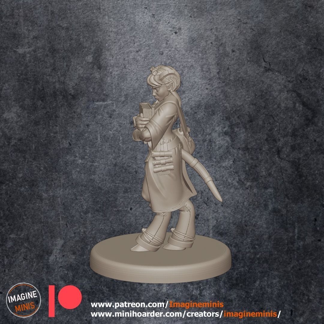 Kaila - Mage Apprentice 3D print model_1