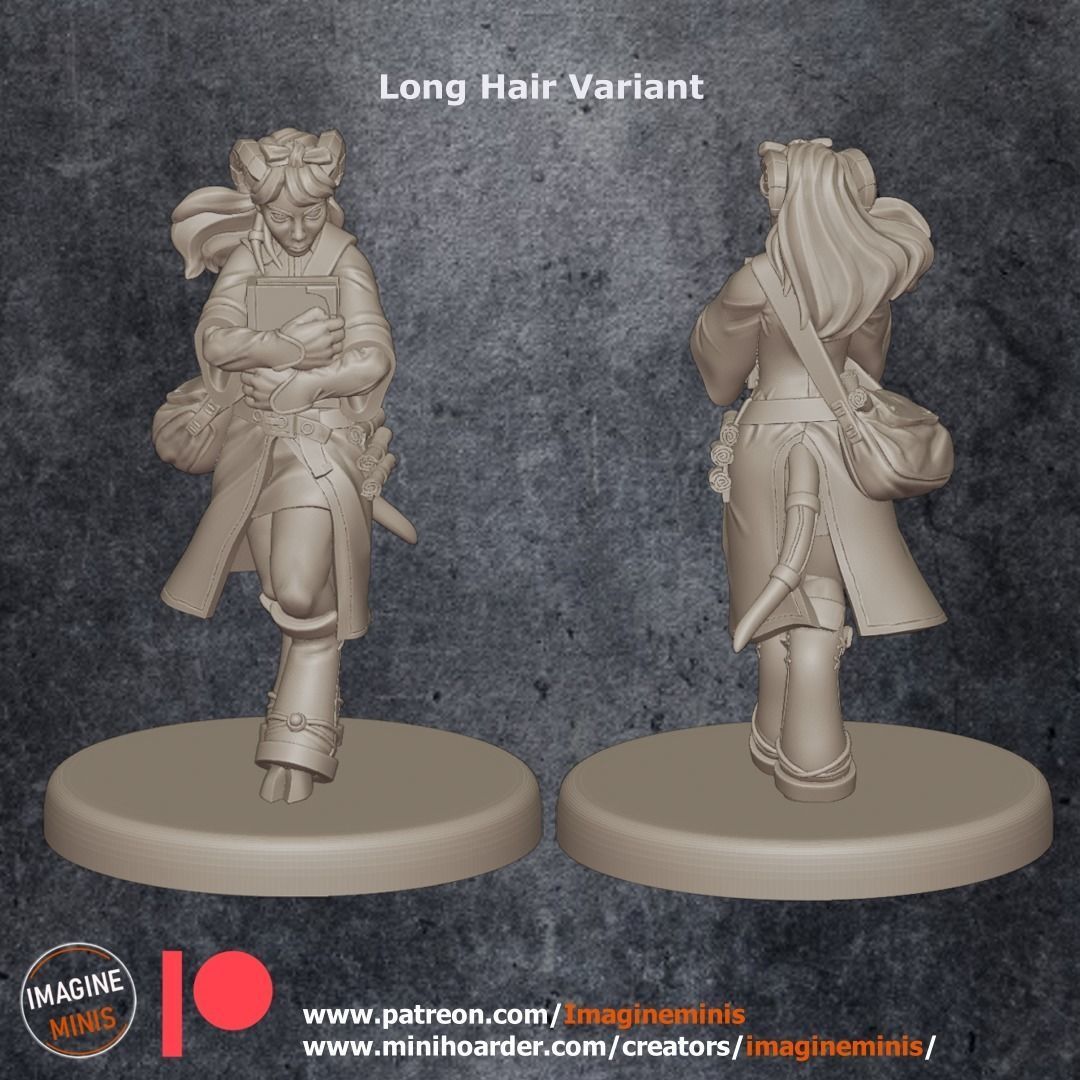 Kaila - Mage Apprentice 3D print model_4