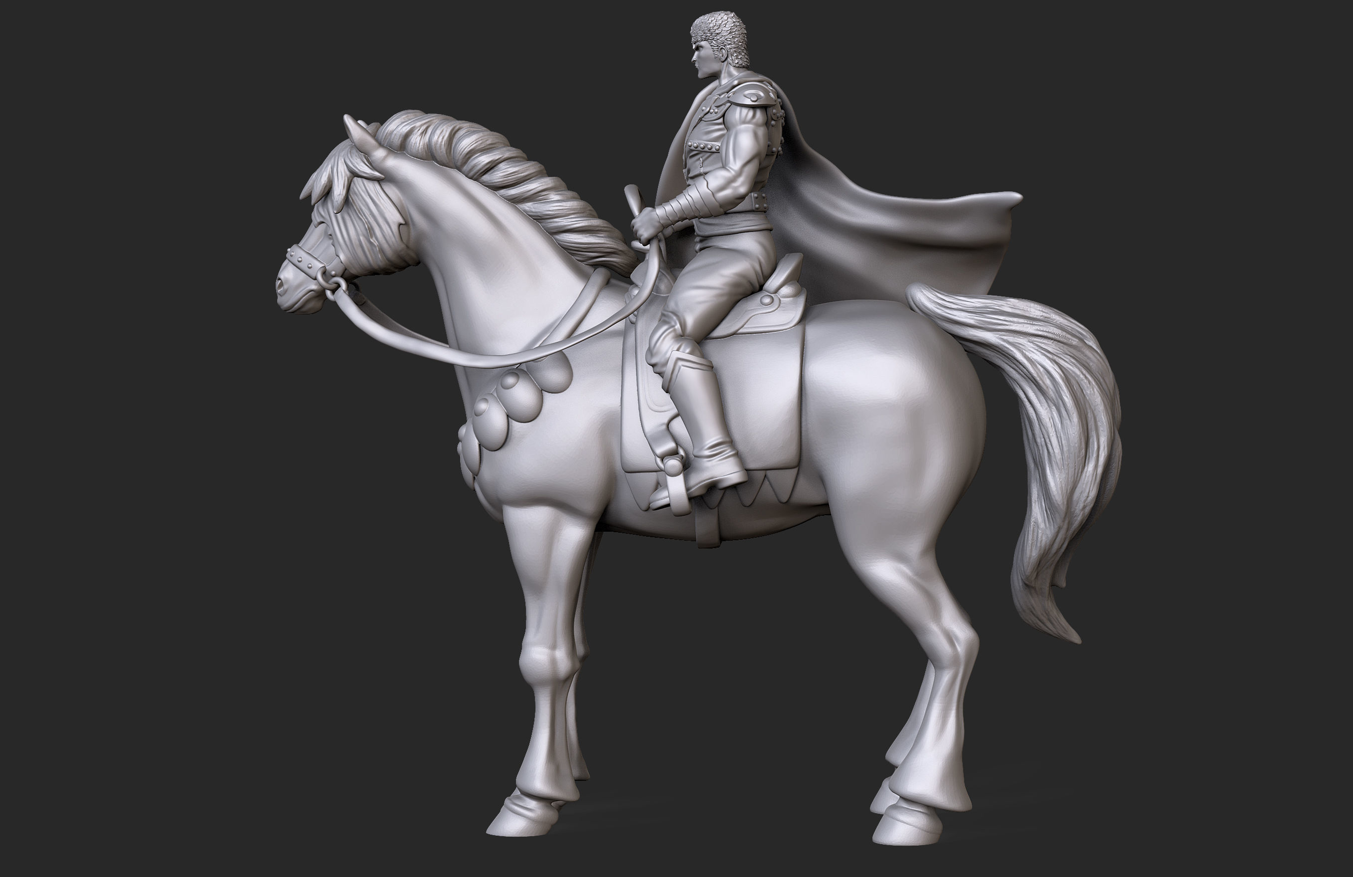 KENSHIRO-  Fist of the North Star 3D print model_13