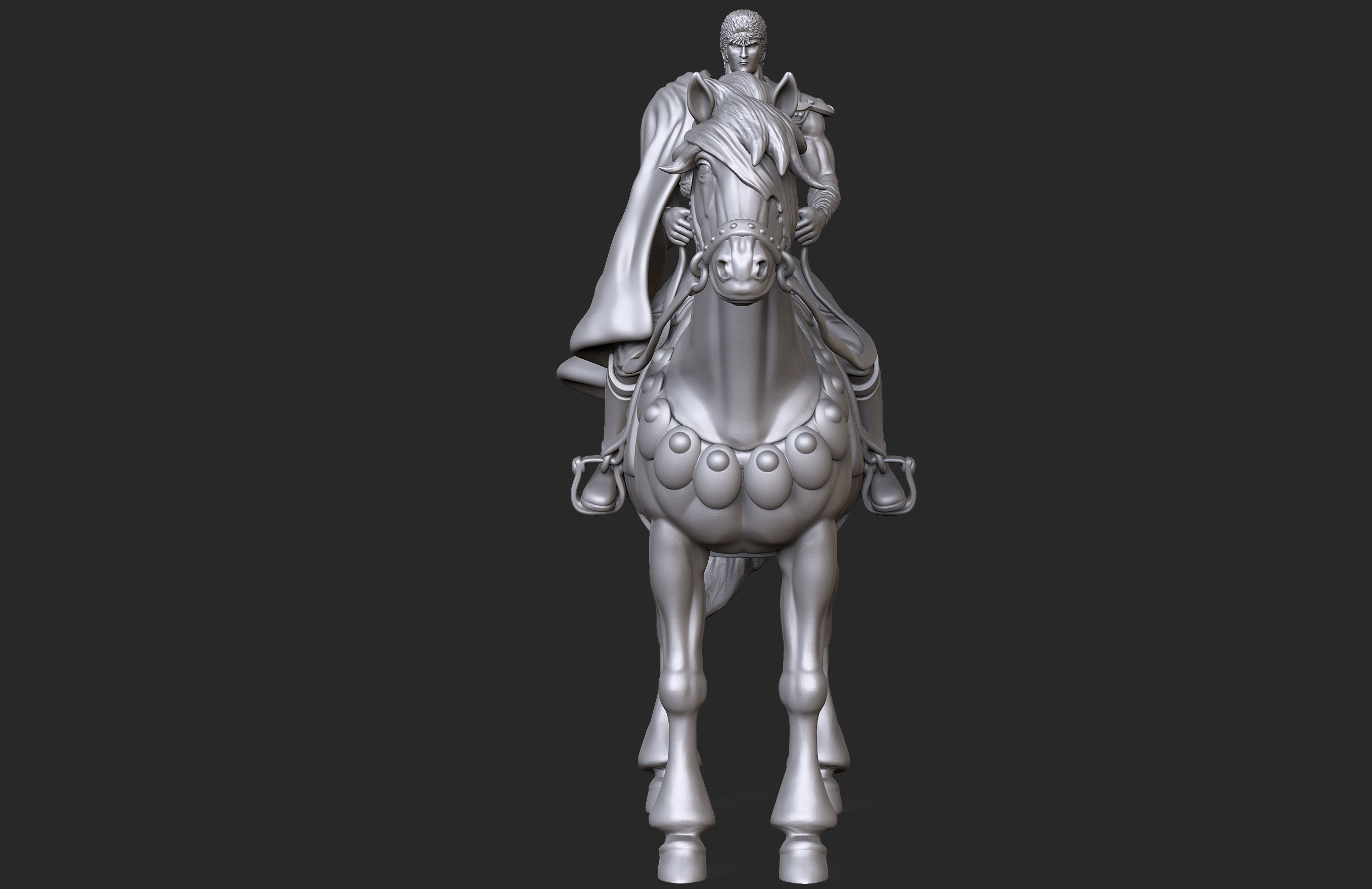 KENSHIRO-  Fist of the North Star 3D print model_15