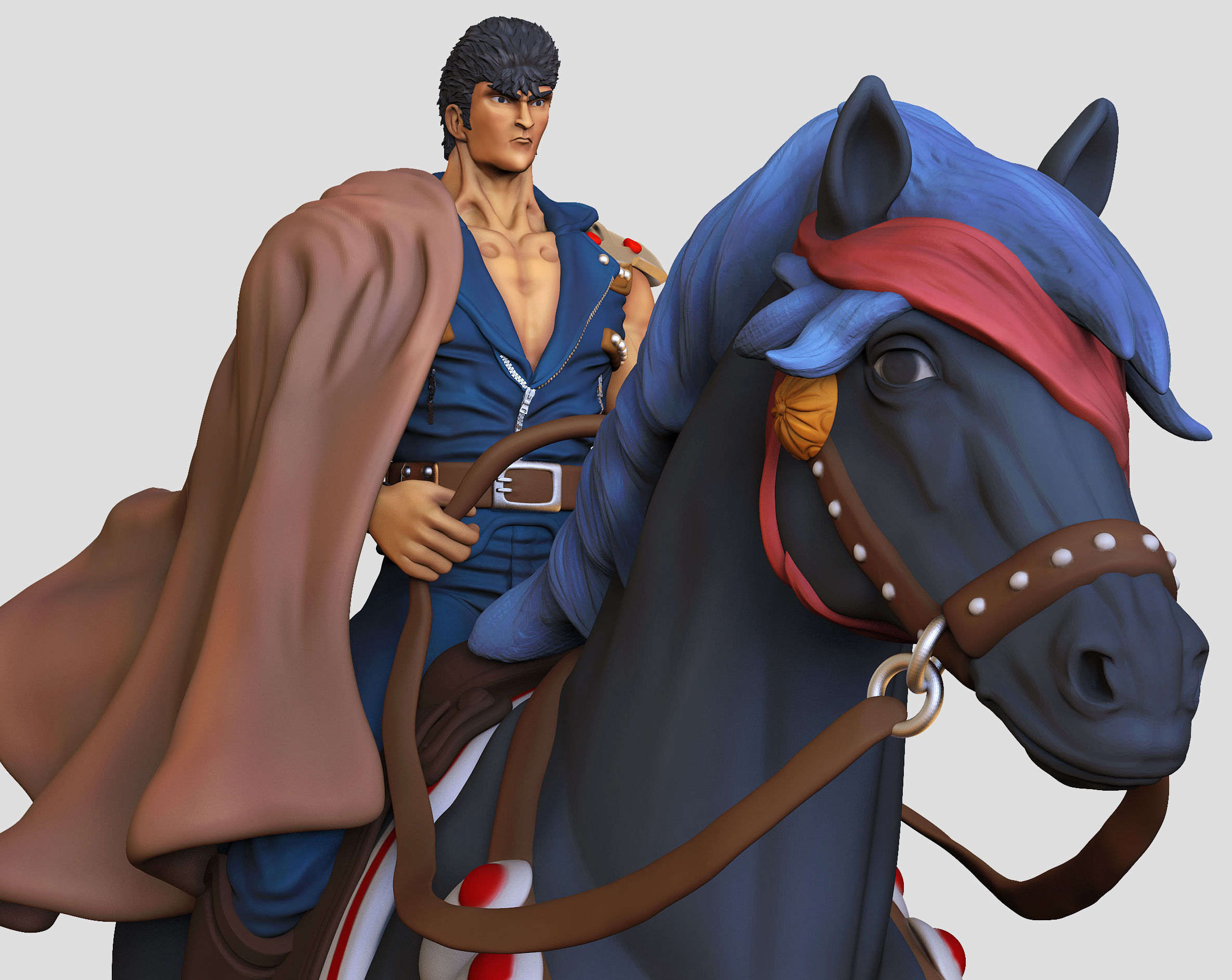KENSHIRO-  Fist of the North Star 3D print model_5