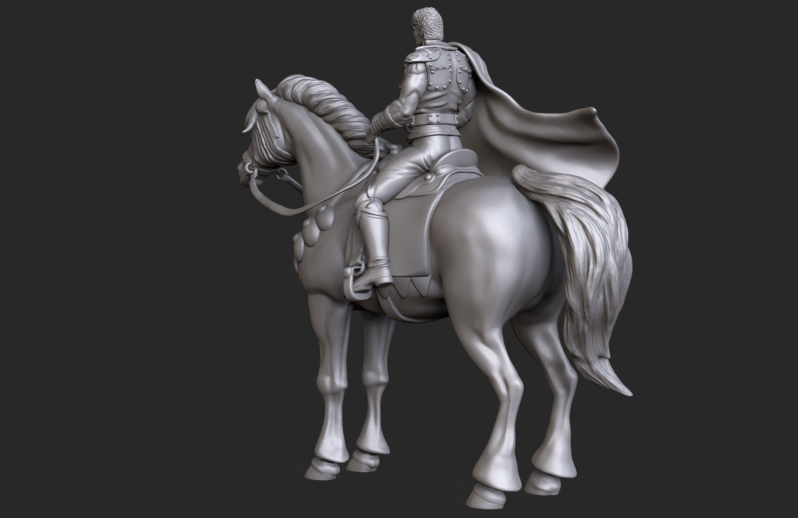 KENSHIRO-  Fist of the North Star 3D print model_16