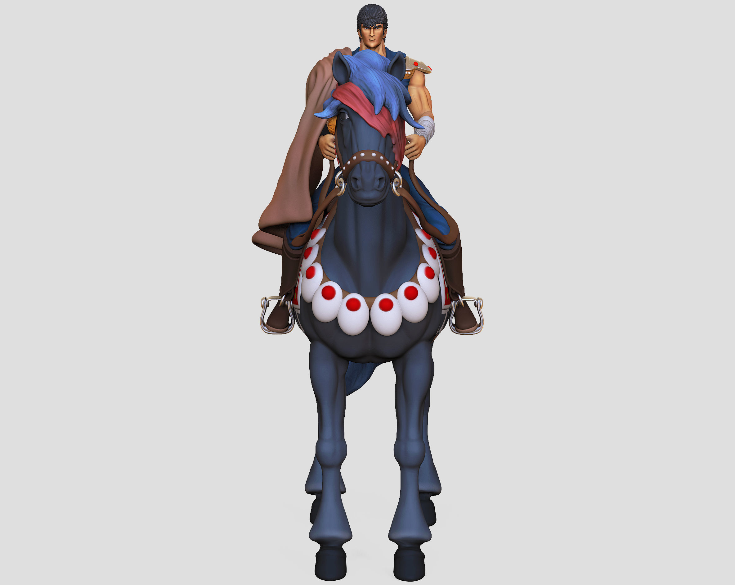 KENSHIRO-  Fist of the North Star 3D print model_4