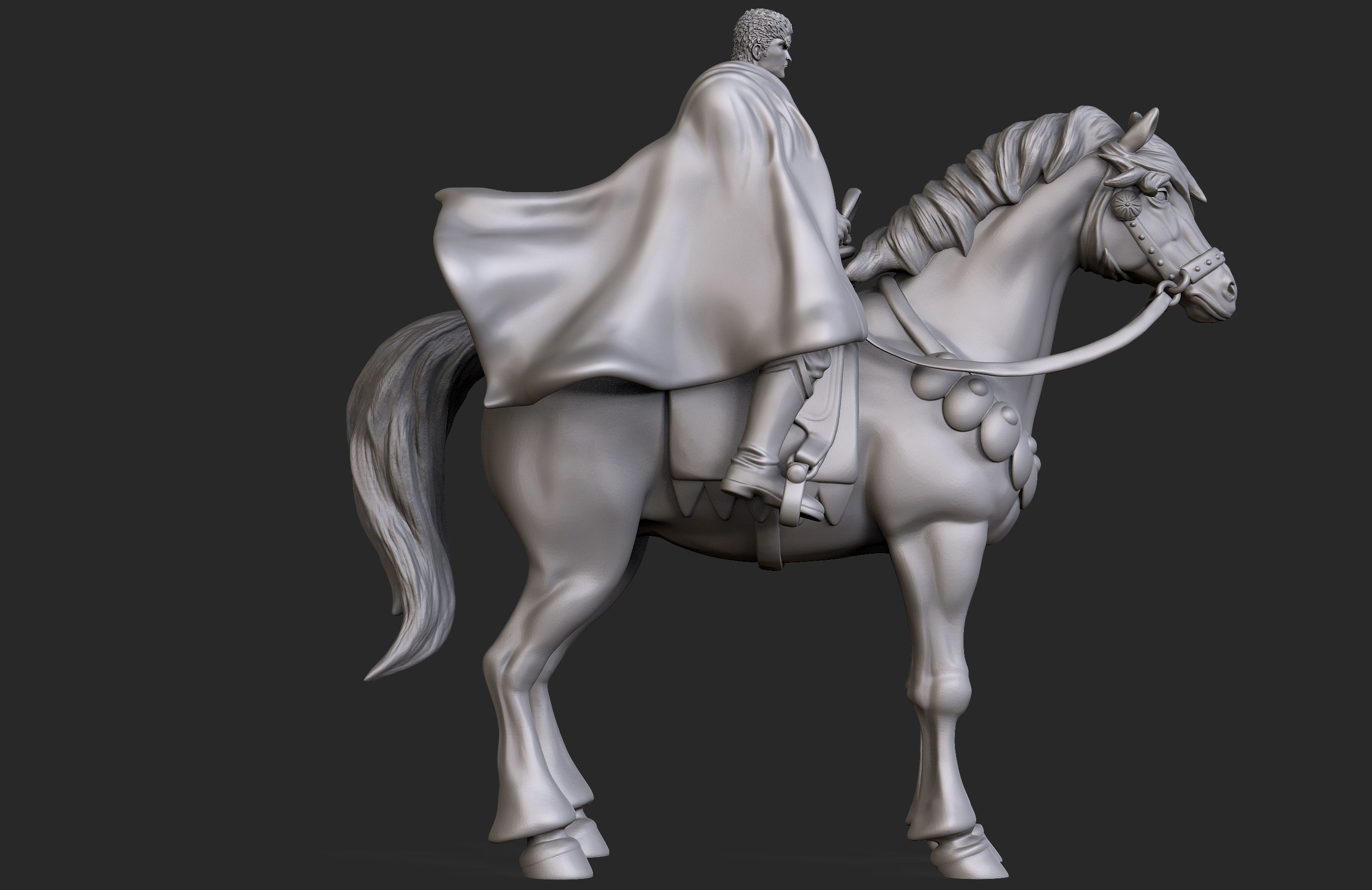 KENSHIRO-  Fist of the North Star 3D print model_19