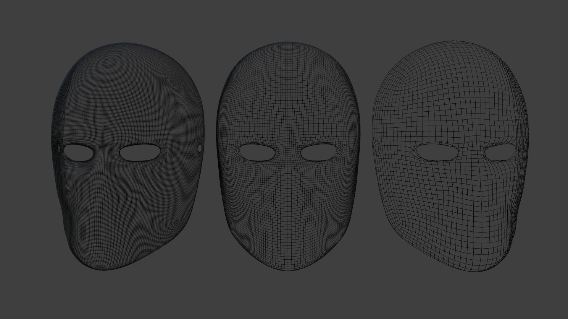 Mask Collection - All The Masks You Need Low-poly 3D model_4