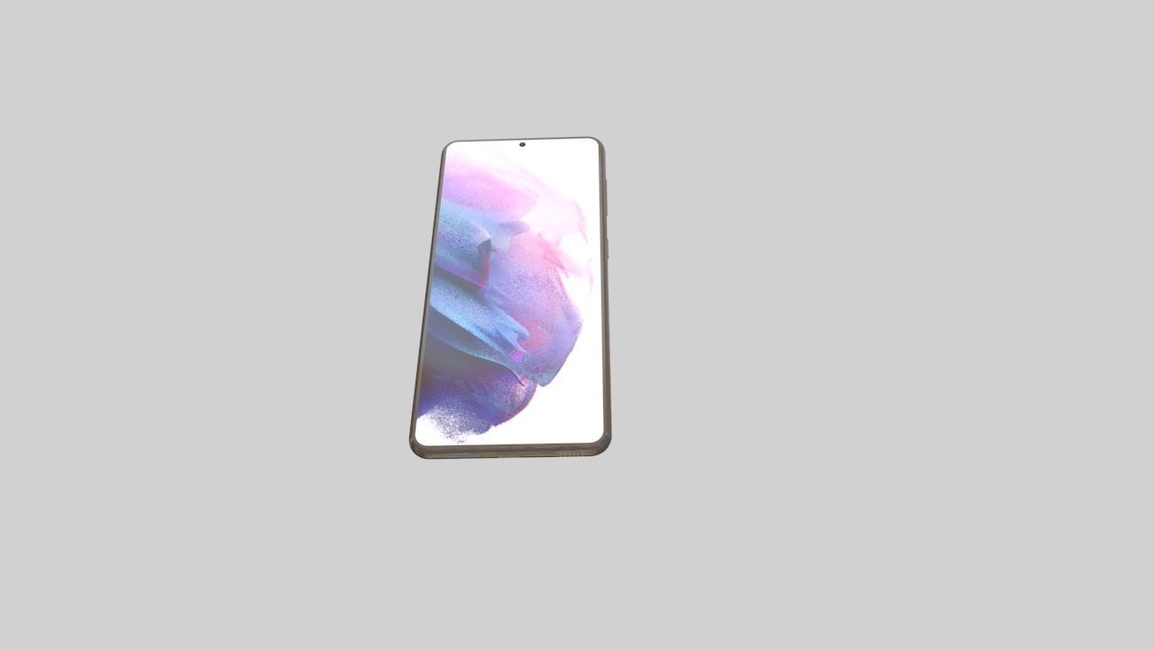 SAMSUNG GALAXY S21 5G Low-poly 3D model_10