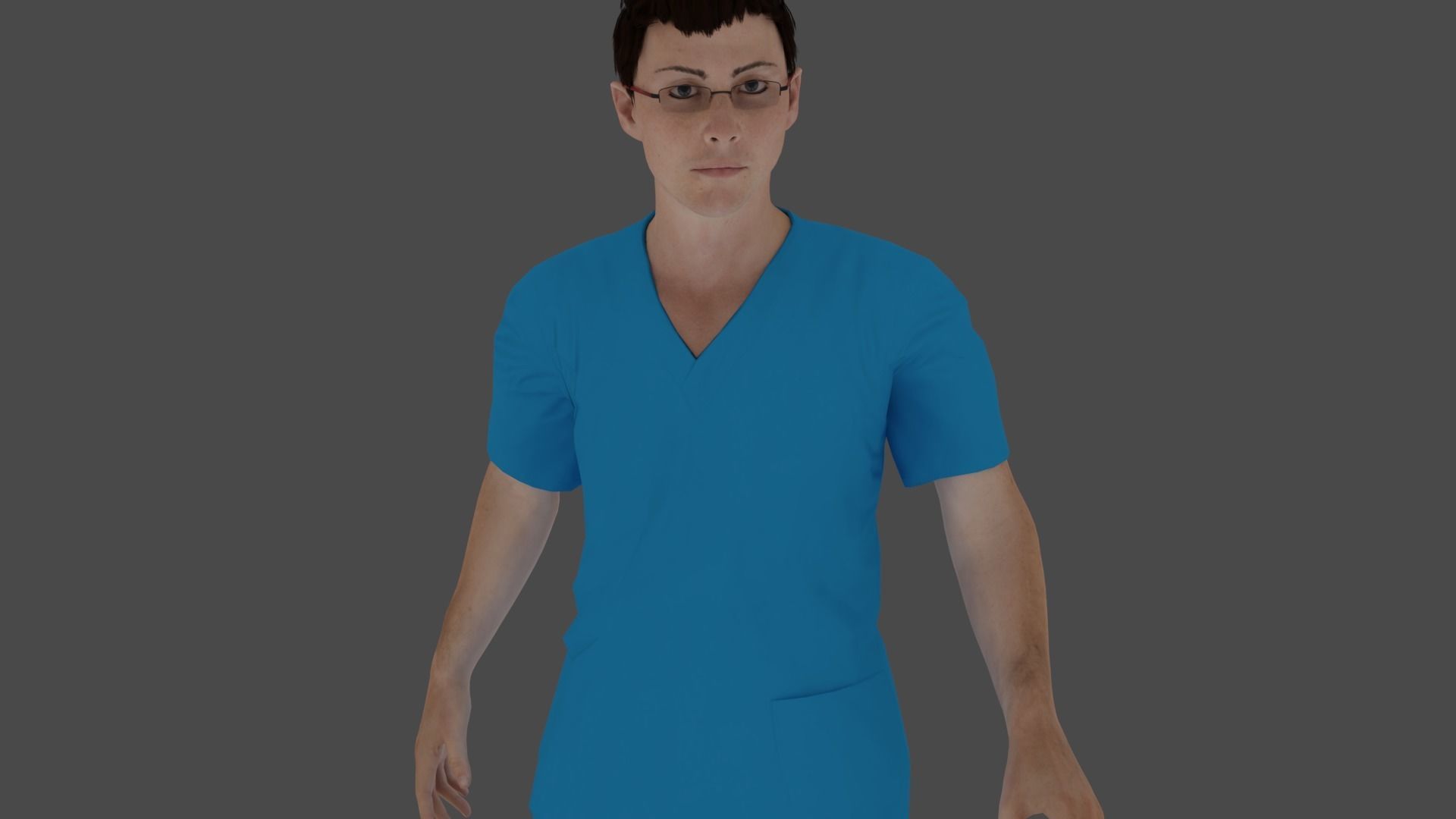 8 Characters Pack Vol 7 3D model_9