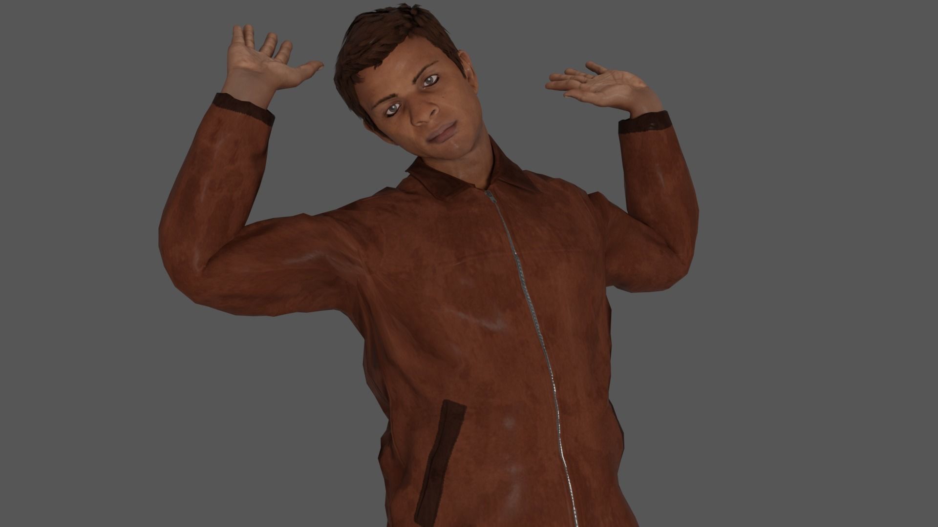 8 Characters Pack Vol 7 3D model_14