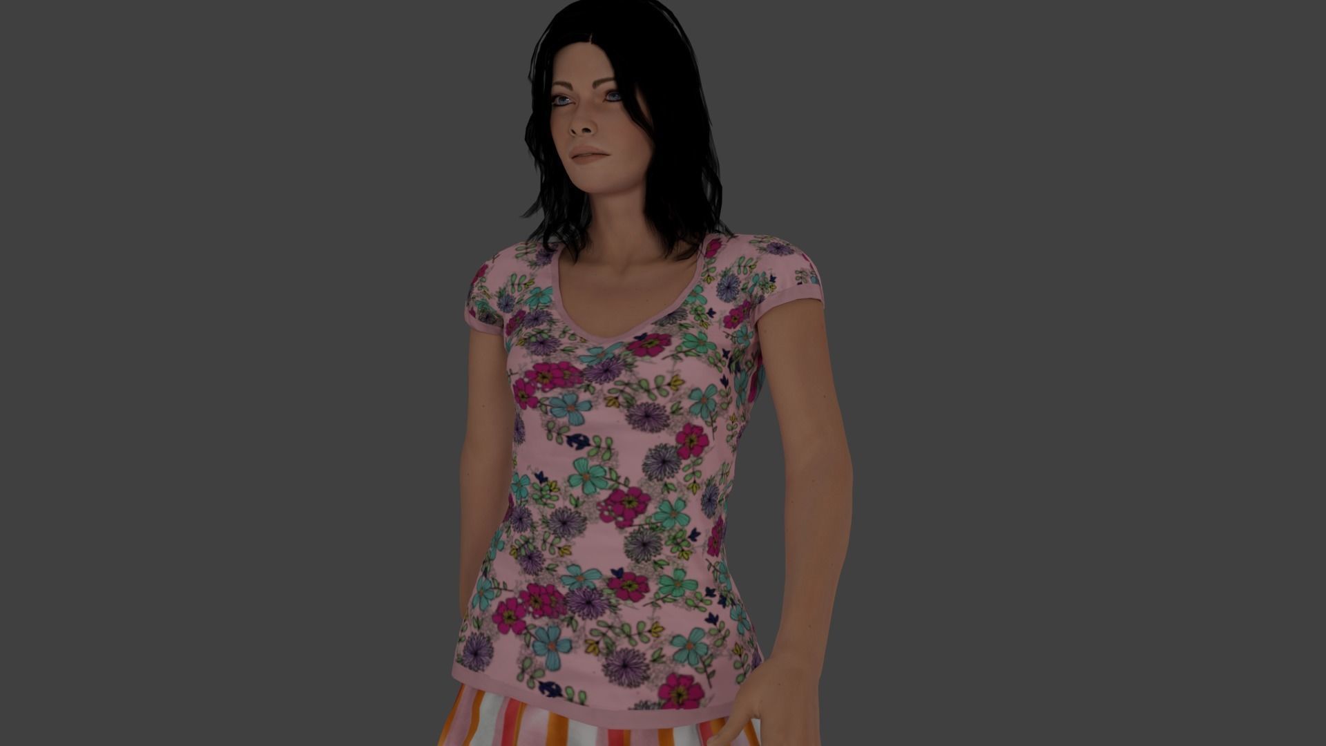 8 Characters Pack Vol 7 3D model_34