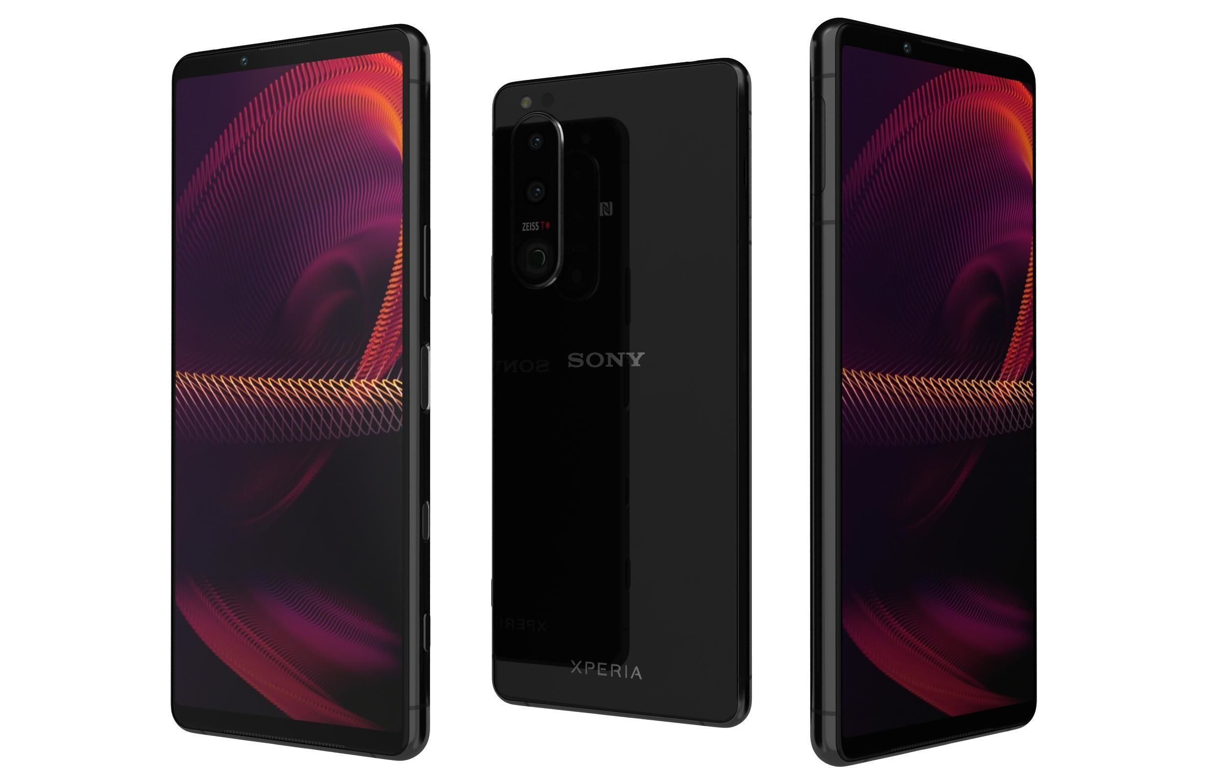 Sony Xperia 5 III All Colors 3D model_24