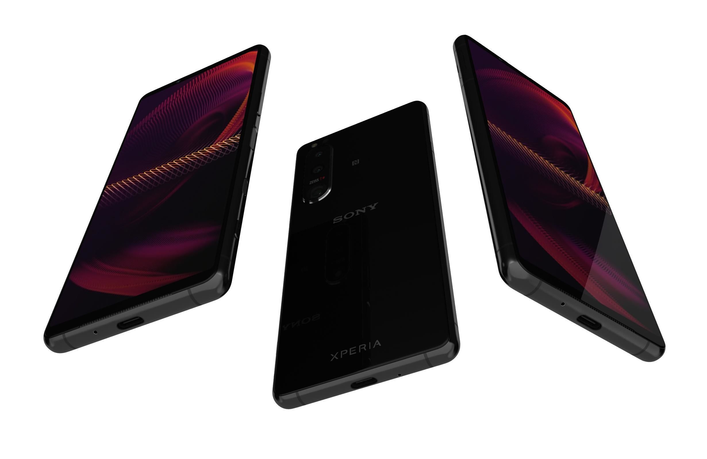 Sony Xperia 5 III All Colors 3D model_22