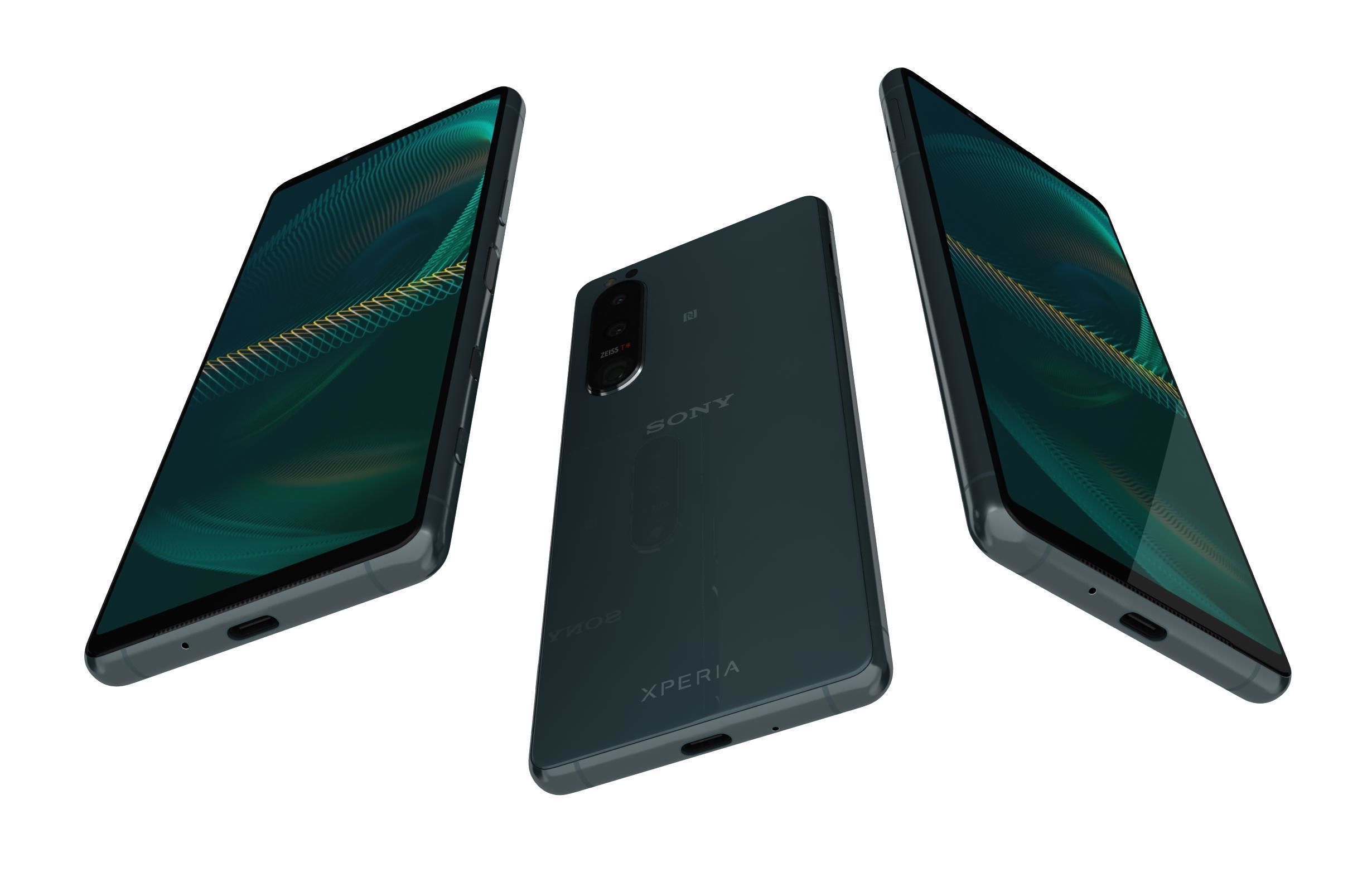 Sony Xperia 5 III All Colors 3D model_6