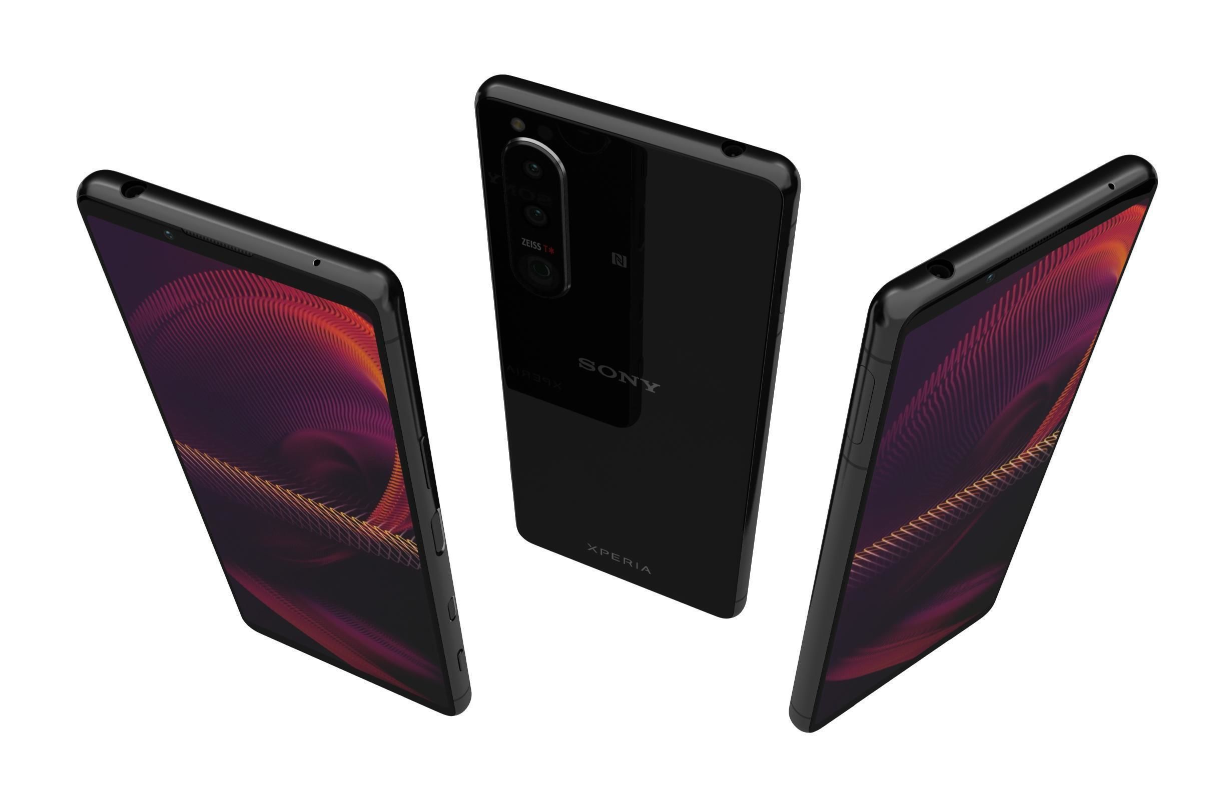 Sony Xperia 5 III All Colors 3D model_21