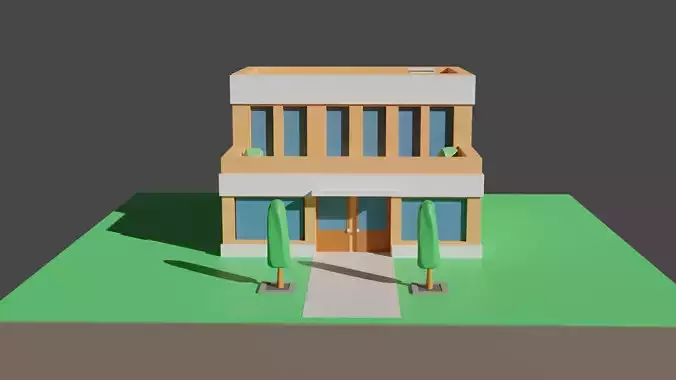 LOW POLY HOUSE