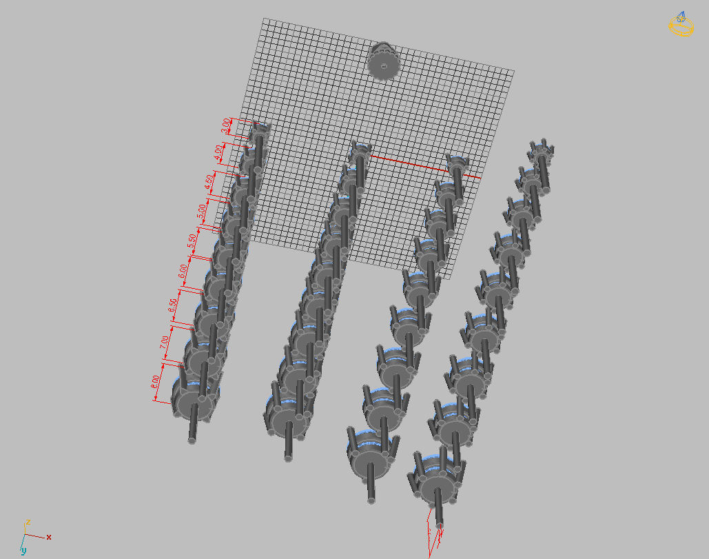 Round Stud Earrings 3D print model_22