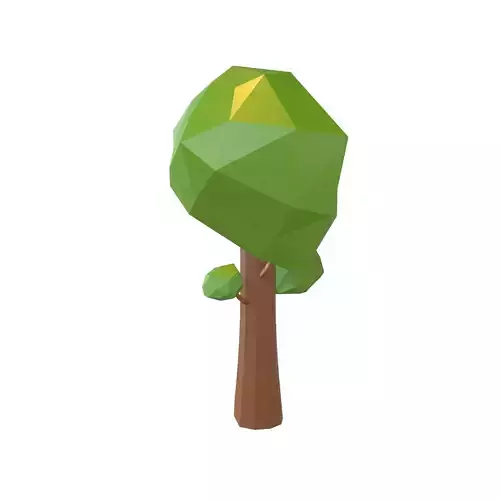 Stylized Park Tree v1 002