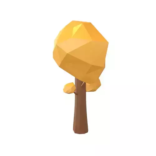 Stylized Park Tree v1 004