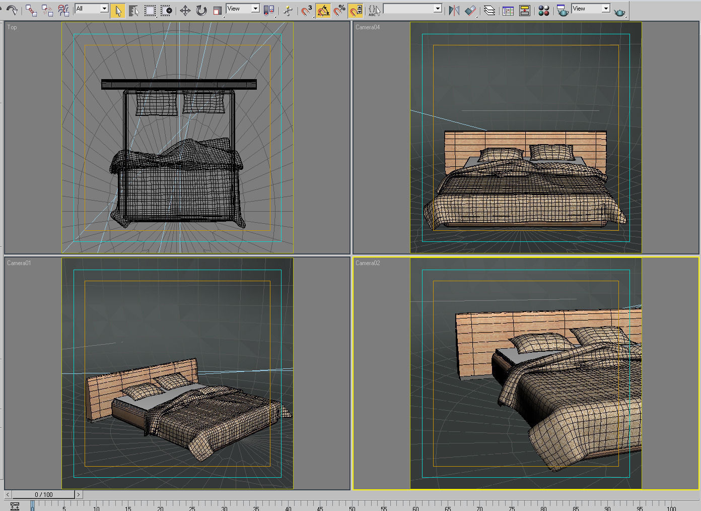 Bed 06 3D model_6