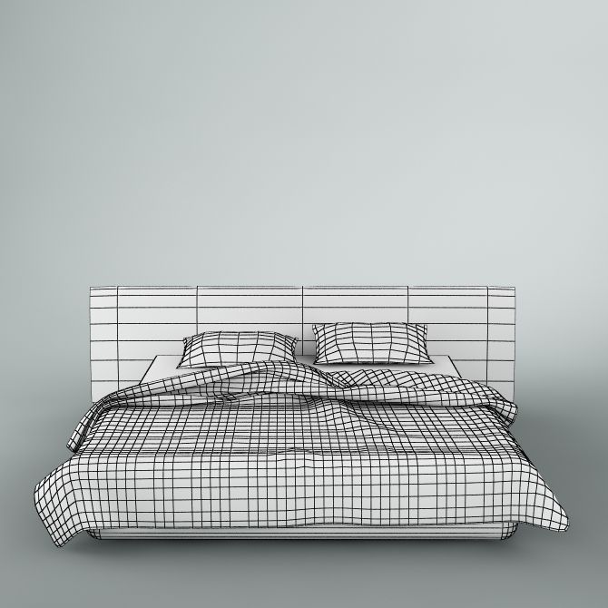 Bed 06 3D model_5