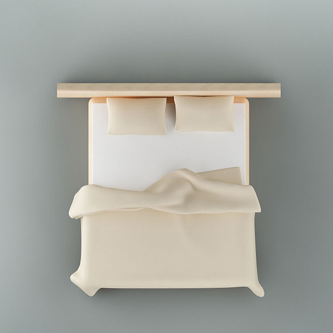 Bed 06 3D model_4