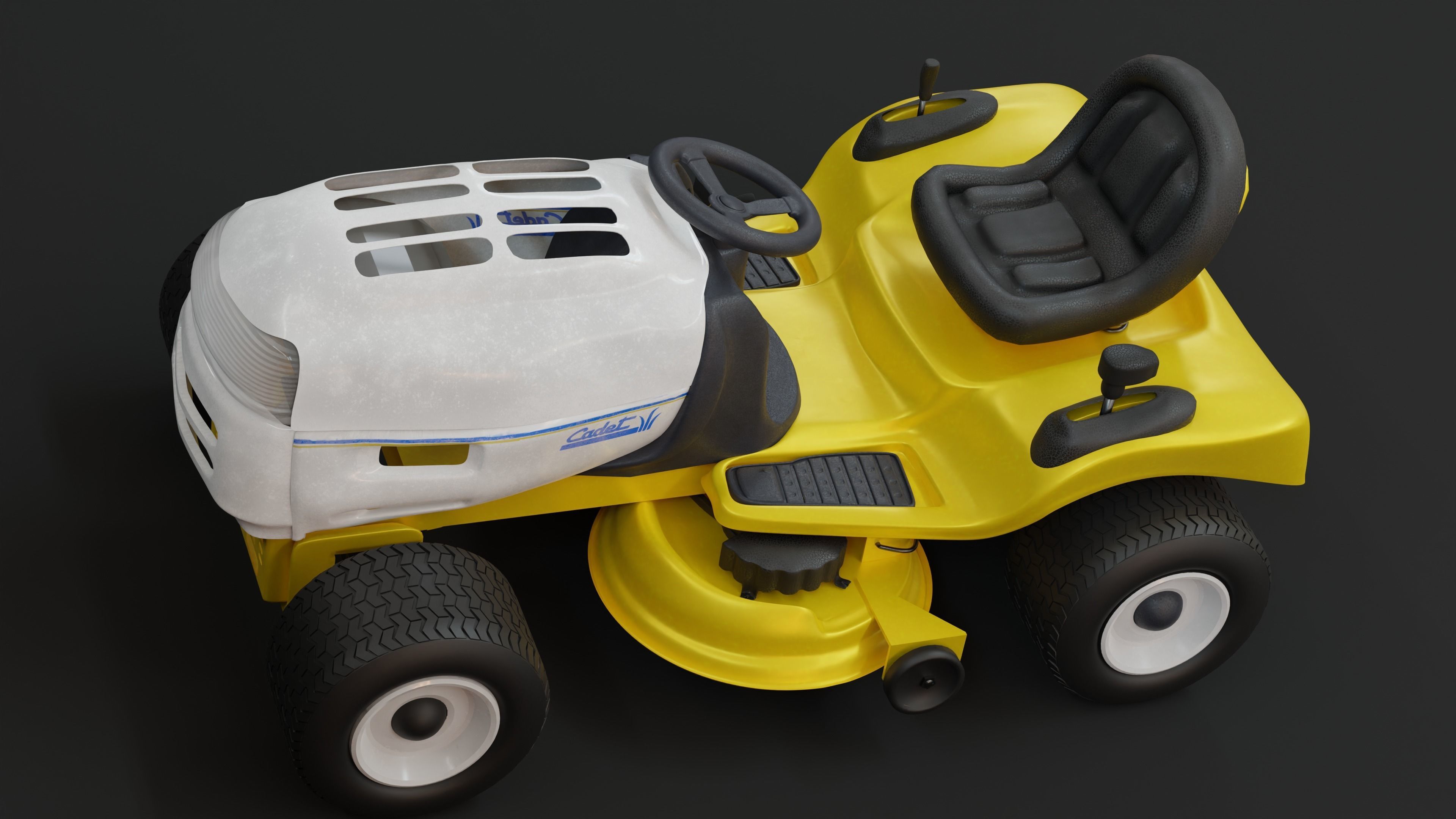 Cub-Cadet-1170-Riding-Mower-Carburetor lawn mower 3D model_2