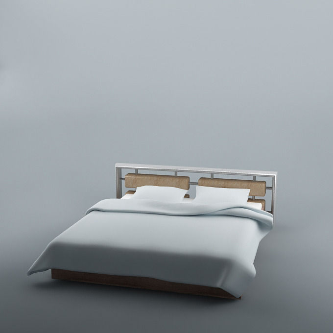 Bed 07 3D model_2
