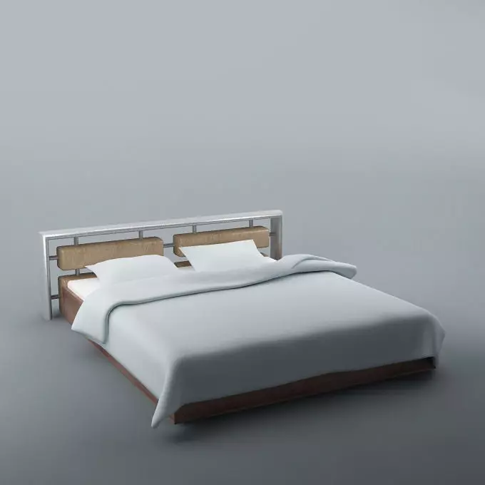 Bed 07 3D model_0