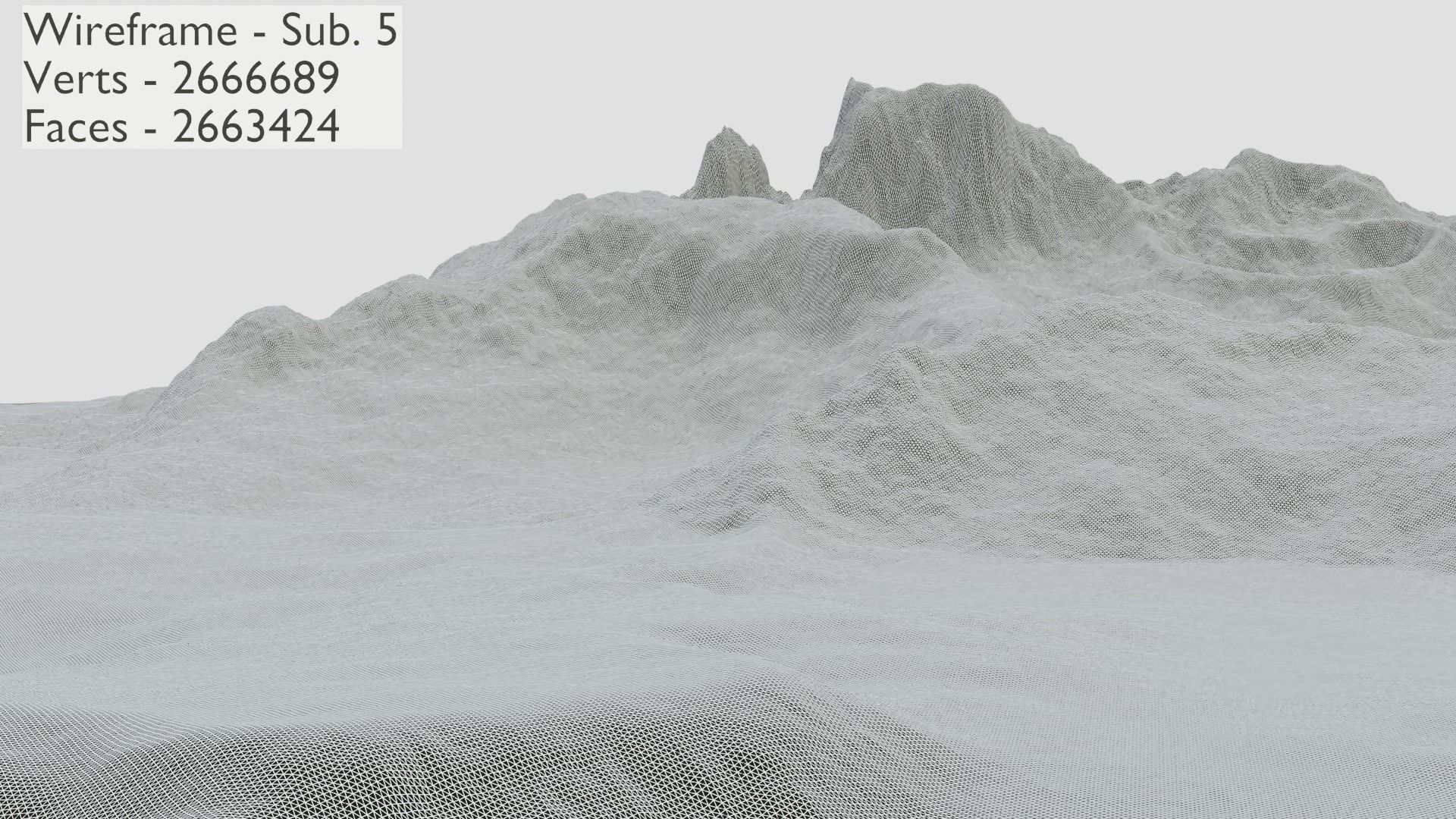 Mountain Terrain 1b 3D model_48