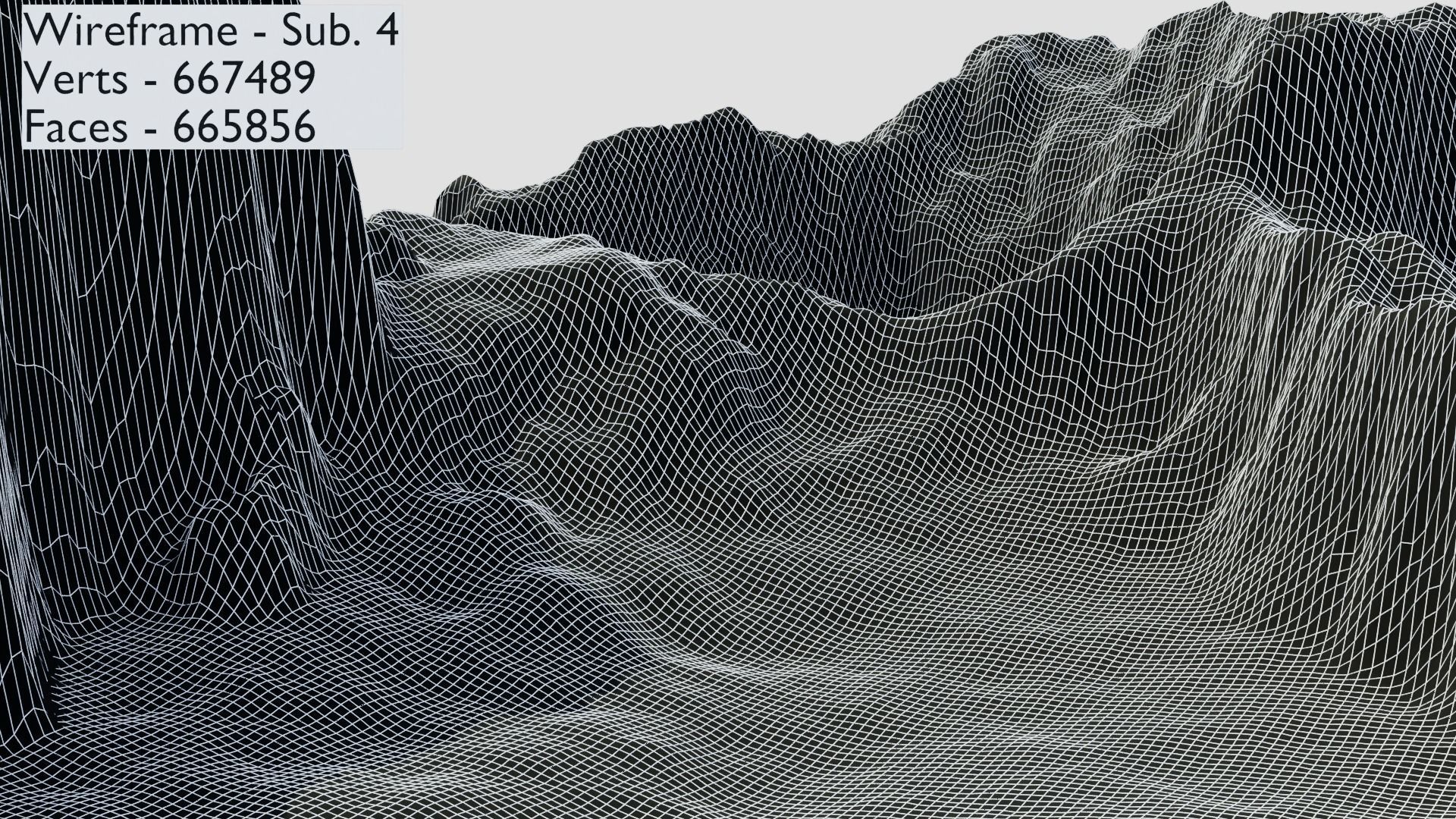 Mountain Terrain 1b 3D model_21
