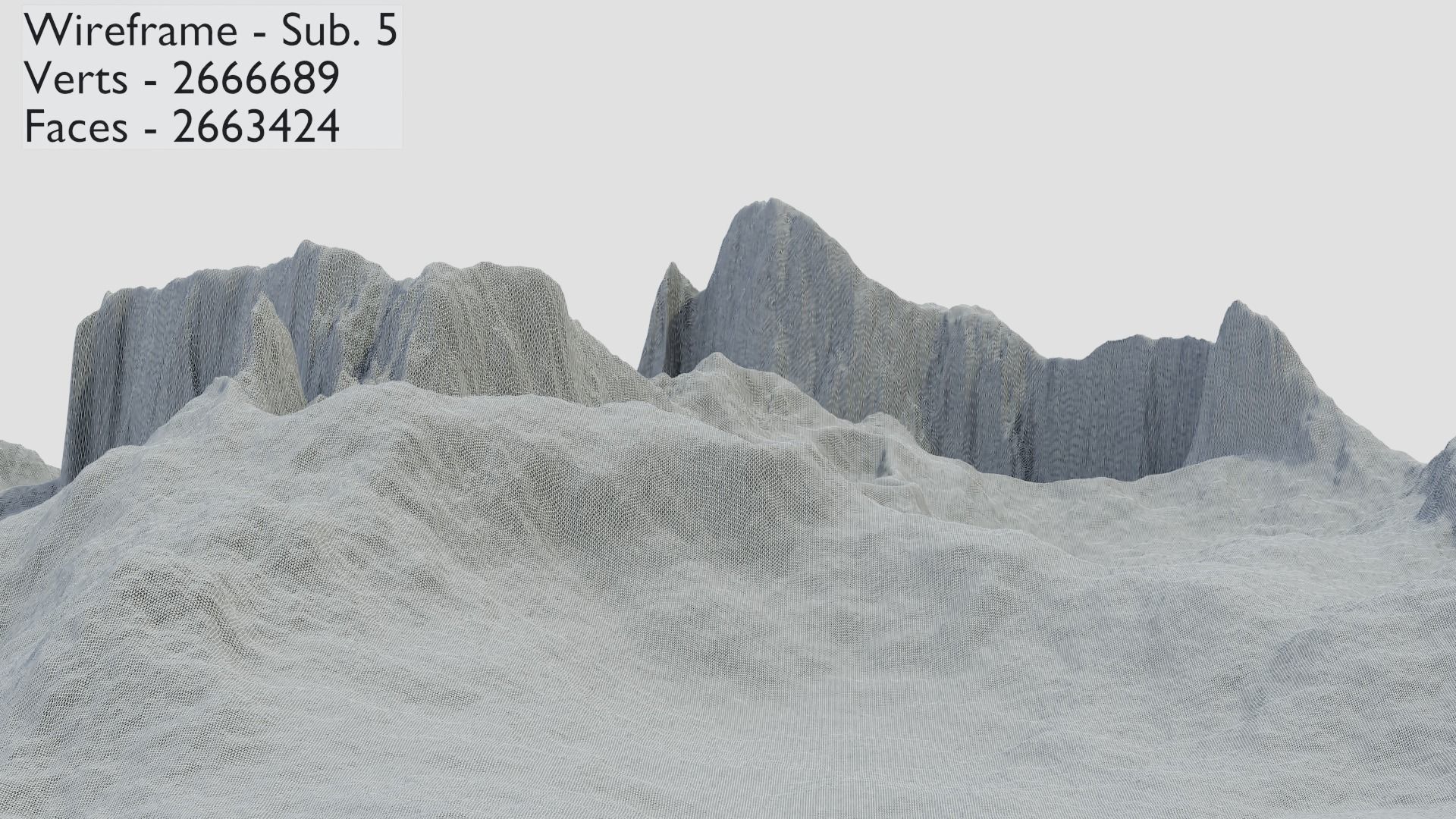 Mountain Terrain 1b 3D model_42