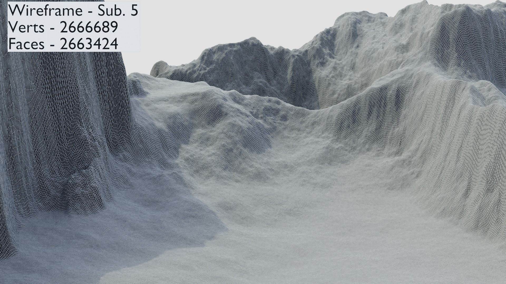 Mountain Terrain 1b 3D model_47