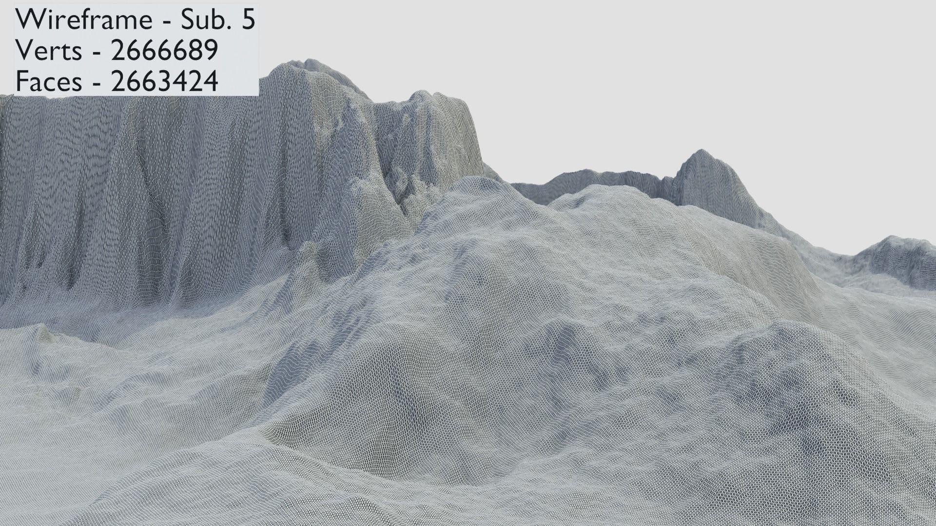 Mountain Terrain 1b 3D model_45