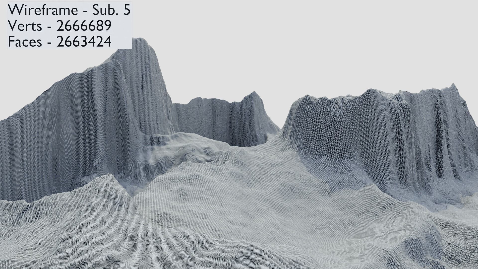 Mountain Terrain 1b 3D model_41