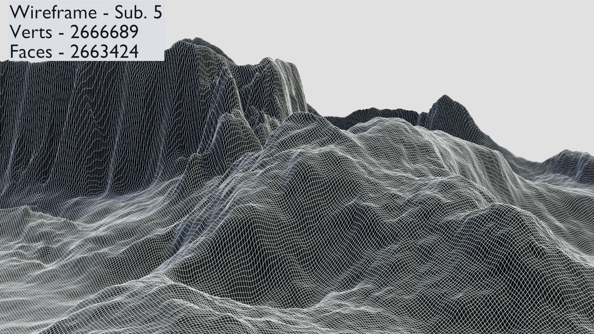 Mountain Terrain 1b 3D model_32