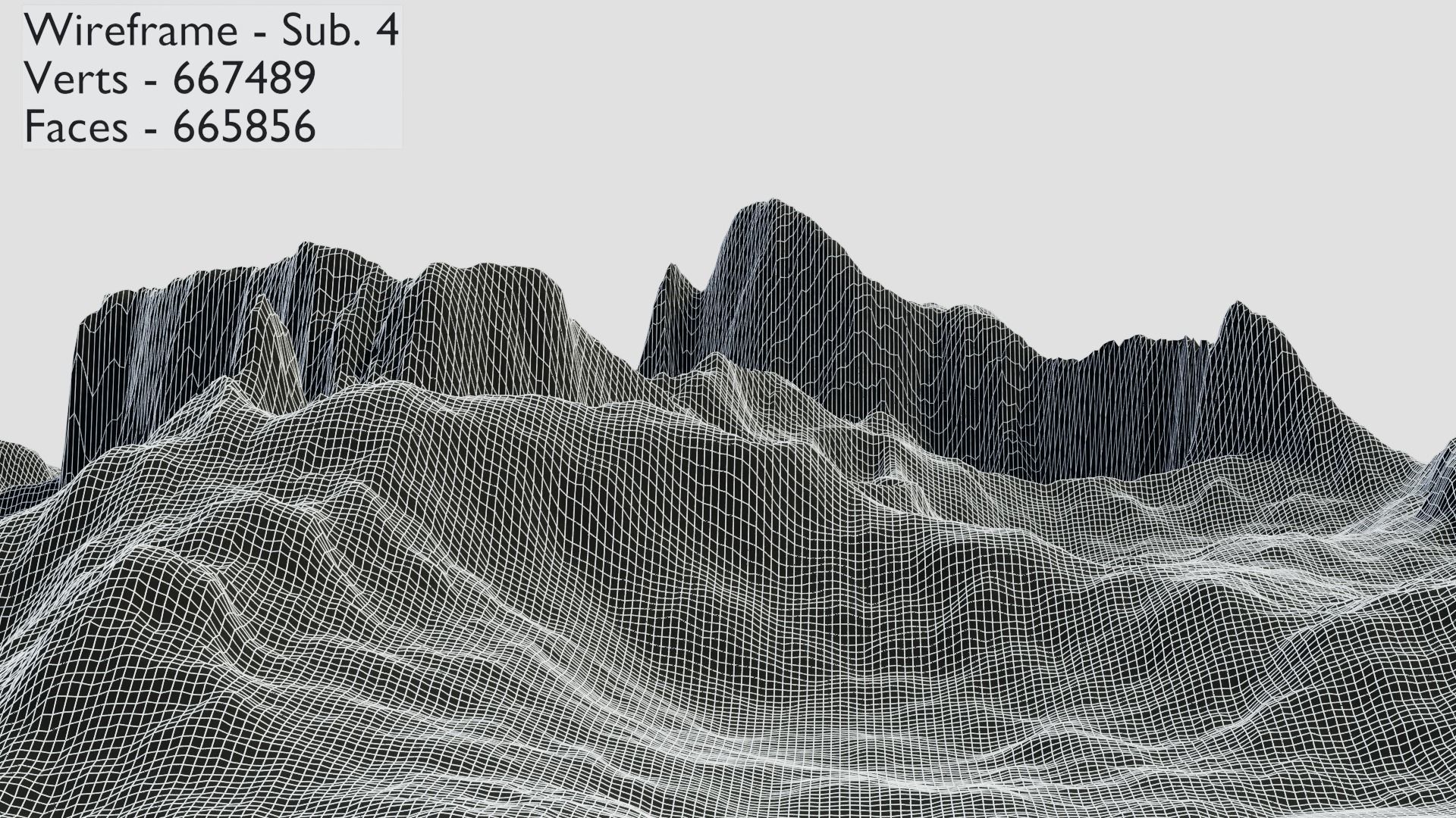 Mountain Terrain 1b 3D model_16