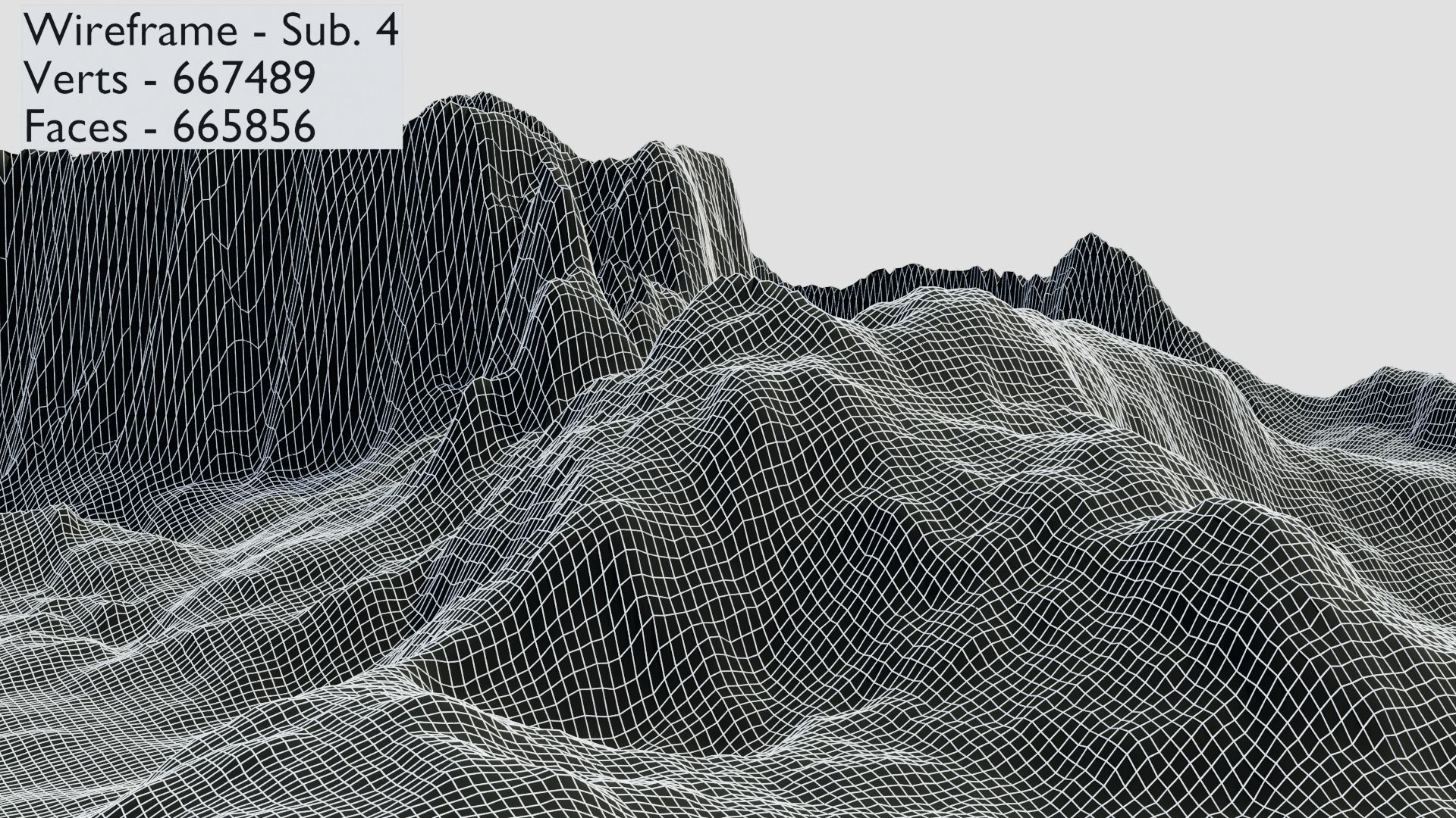 Mountain Terrain 1b 3D model_19