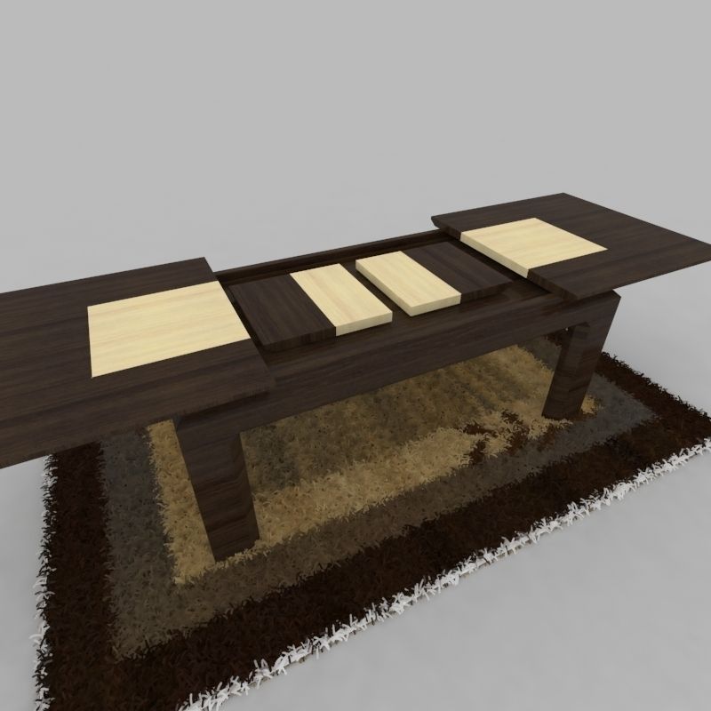 Smart Coffee Table 01 3D model_4
