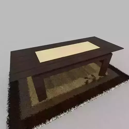 Smart Coffee Table 01 3D model