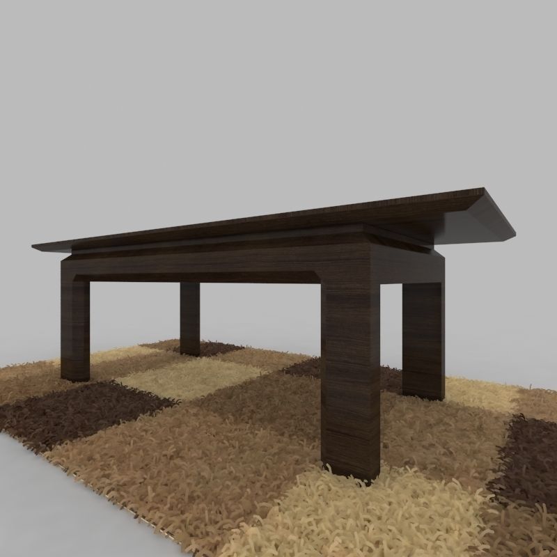 Smart Coffee Table 01 3D model_8