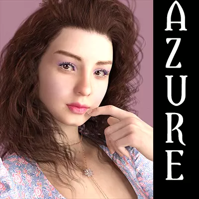 Azure For Genesis 8 Female 3D model