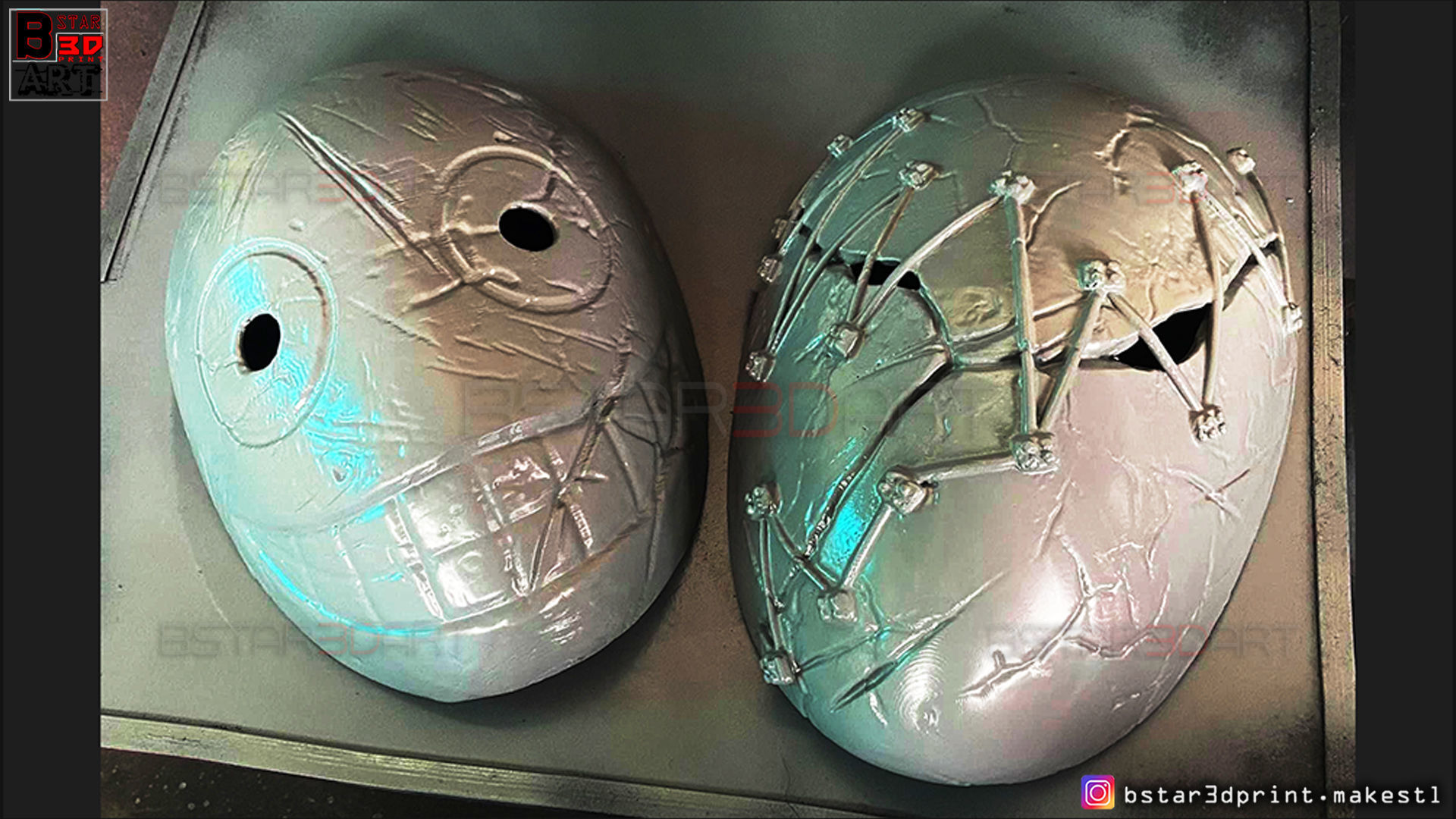 The Legion FJSJ - Dead by Daylight - Killer Masks 3D Model Collection_14