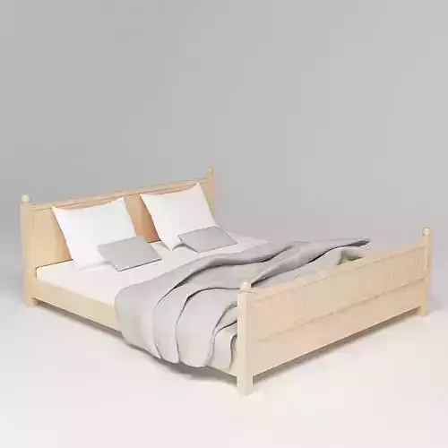 Bed 09 3D model