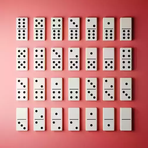 High quality Dominoes set 28 pieces